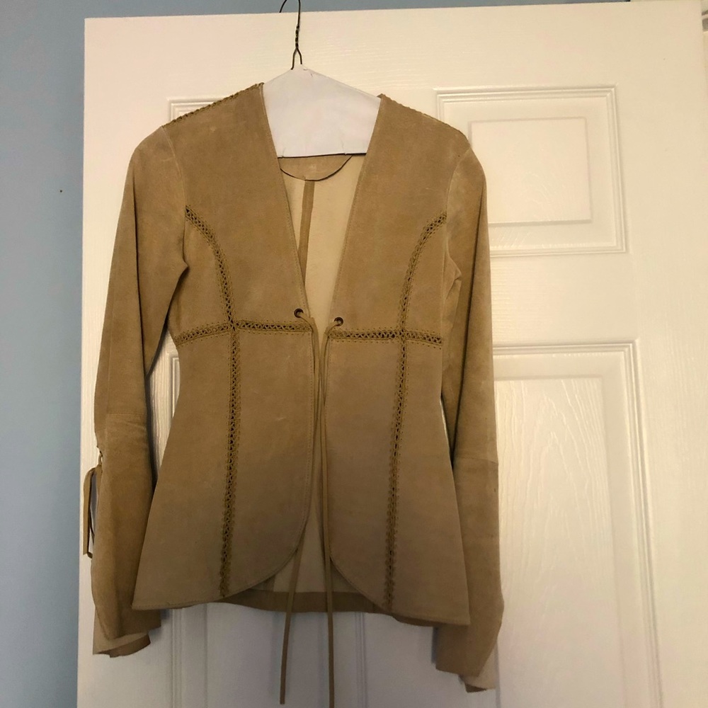 Jacket- suede
